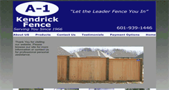 Desktop Screenshot of a1kendrick.com